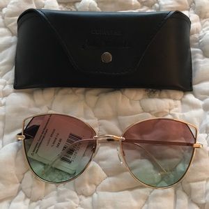 Never worn, lucky brand sunglasses